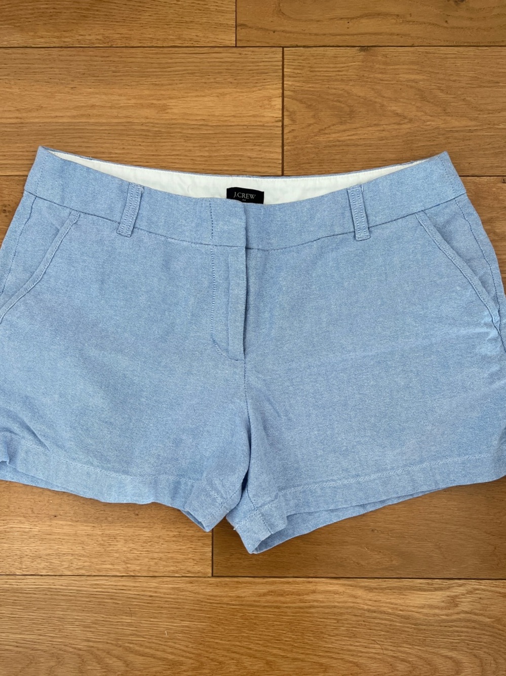 J. Crew 3.5” Light Blue Women's Chino-Style Shorts